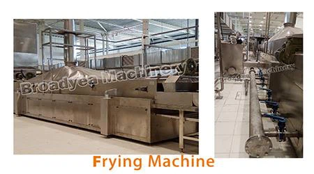 instant noodle frying machine