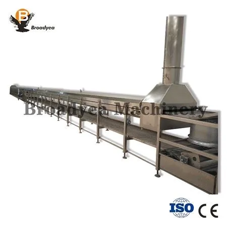 Fried Instant Noodle Line Working Stable